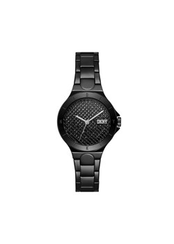 Zegarek DKNY Chambers NY6668 Czarny ze sklepu eobuwie.pl w kategorii Zegarki - zdjęcie 166878650
