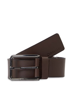 Pasek Męski Calvin Klein Warmth K50K510637 Dark Brown GE7 ze sklepu eobuwie.pl w kategorii Paski męskie - zdjęcie 166880660