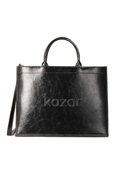 Torebka Kazar Kole 77091-01-00 Czarny ze sklepu eobuwie.pl w kategorii Torby Shopper bag - zdjęcie 166884433