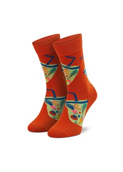Skarpety wysokie unisex Happy Socks SMO01-4300 Pomarańczowy ze sklepu eobuwie.pl w kategorii Skarpetki męskie - zdjęcie 166884592