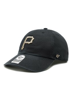 Czapka z daszkiem 47 Brand MLB Pittsburgh Pirates Ballpark Camo 47 CLEAN UP B-BPCAM20GWS-BK Black ze sklepu eobuwie.pl w kategorii Czapki z daszkiem damskie - zdjęcie 166884601