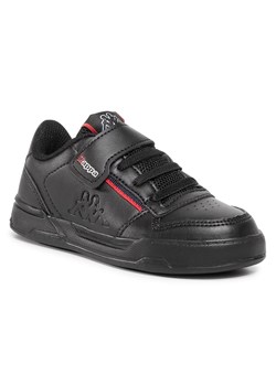 Sneakersy Kappa 260817K Black/Red 1120 ze sklepu eobuwie.pl w kategorii Trampki dziecięce - zdjęcie 166885250