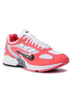 Sneakersy Nike Air Ghost Racer AT5410 601 Czerwony ze sklepu eobuwie.pl w kategorii Buty sportowe męskie - zdjęcie 166886150