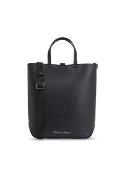 Torebka Tommy Jeans Tjw Must New Tote AW0AW15421 Black BDS ze sklepu eobuwie.pl w kategorii Torby Shopper bag - zdjęcie 166886430