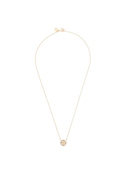 Naszyjnik Tory Burch Crystal Logo Delicate Necklace 53420 Złoty ze sklepu eobuwie.pl w kategorii Naszyjniki - zdjęcie 166887520