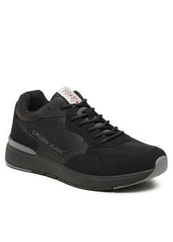 Sneakersy Cross Jeans LL1R4053C BLACK ze sklepu eobuwie.pl w kategorii Buty sportowe męskie - zdjęcie 166888031