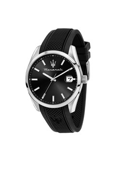 Zegarek Maserati Attrazione R8851151004 Black ze sklepu eobuwie.pl w kategorii Zegarki - zdjęcie 166888064