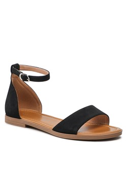 Sandały Clara Barson WS5296-32 Black ze sklepu eobuwie.pl w kategorii Sandały damskie - zdjęcie 166928060