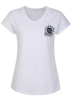 Dare 2b Koszulka &quot;Tranquility&quot; w kolorze białym ze sklepu Limango Polska w kategorii Bluzki damskie - zdjęcie 166930524