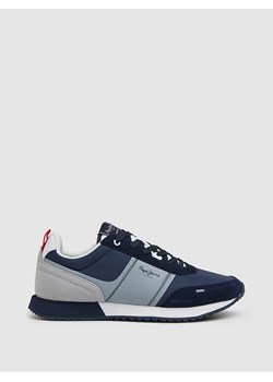 Pepe Jeans FOOTWEAR Sneakersy w kolorze granatowo-szarym ze sklepu Limango Polska w kategorii Buty sportowe męskie - zdjęcie 166930741