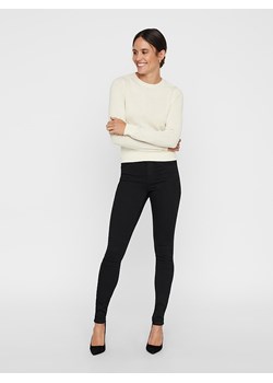 Vero Moda Dżinsy - Skinny fit - w kolorze czarnym ze sklepu Limango Polska w kategorii Jeansy damskie - zdjęcie 166931070