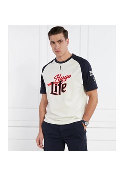 HUGO T-shirt Dilife | Loose fit ze sklepu Gomez Fashion Store w kategorii T-shirty męskie - zdjęcie 166933874