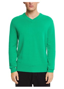 ESPRIT Sweter w kolorze zielonym ze sklepu Limango Polska w kategorii Swetry męskie - zdjęcie 166939034