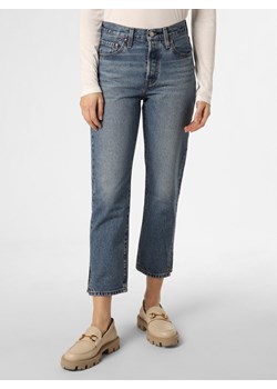 Levi's Jeansy Kobiety Bawełna medium stone jednolity ze sklepu vangraaf w kategorii Jeansy damskie - zdjęcie 166939850