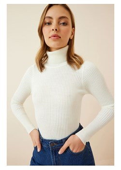 Happiness Istanbul Golf w kolorze białym ze sklepu Limango Polska w kategorii Swetry damskie - zdjęcie 166946270