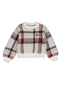 Tommy Hilfiger Sweter w kolorze beżowym ze wzorem ze sklepu Limango Polska w kategorii Swetry dziewczęce - zdjęcie 166948070
