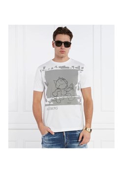 Iceberg T-shirt | Regular Fit ze sklepu Gomez Fashion Store w kategorii T-shirty męskie - zdjęcie 166949174