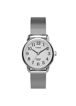 Zegarek Timex Easy Reader Classic TW2U07900 Srebrny ze sklepu eobuwie.pl w kategorii Zegarki - zdjęcie 166952303