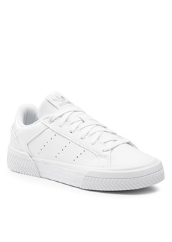 Sneakersy adidas Court Tourino W H05280 Biały ze sklepu eobuwie.pl w kategorii Trampki damskie - zdjęcie 166963544