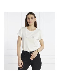 Liu Jo Sport T-shirt | Regular Fit ze sklepu Gomez Fashion Store w kategorii Bluzki damskie - zdjęcie 166973181