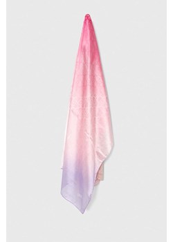 Liu Jo szal damski kolor różowy wzorzysty ze sklepu ANSWEAR.com w kategorii Szaliki i chusty damskie - zdjęcie 166977100