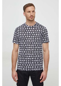 Armani Exchange t-shirt bawełniany kolor czarny 3DZTJW ZJH4Z ze sklepu ANSWEAR.com w kategorii T-shirty męskie - zdjęcie 166977614