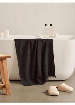 Sinsay - Ręcznik bawełniany - czarny ze sklepu Sinsay w kategorii Ręczniki - zdjęcie 166979311