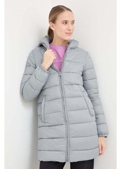 Champion kurtka damska kolor szary zimowa ze sklepu ANSWEAR.com w kategorii Kurtki damskie - zdjęcie 166985283