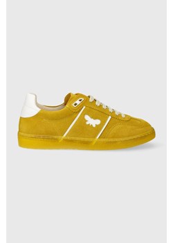 Weekend Max Mara sneakersy zamszowe Pacocolor kolor żółty 2415761094600 ze sklepu ANSWEAR.com w kategorii Trampki damskie - zdjęcie 166985644