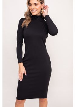 Czarna Sukienka ołówkowa POPPY ze sklepu TONO w kategorii Sukienki - zdjęcie 166987684