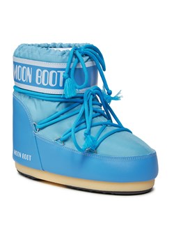 Śniegowce Moon Boot Low Nylon 14093400015 Alaskan Blue 015 ze sklepu eobuwie.pl w kategorii Śniegowce damskie - zdjęcie 166992491