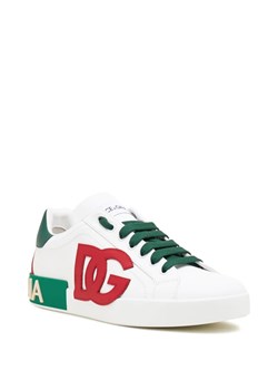Dolce & Gabbana Skórzane sneakersy ze sklepu Gomez Fashion Store w kategorii Buty sportowe męskie - zdjęcie 166994671