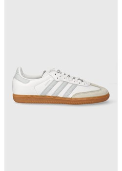 adidas Originals sneakersy skórzane Samba OG kolor biały IE0877 ze sklepu PRM w kategorii Buty sportowe damskie - zdjęcie 167339112