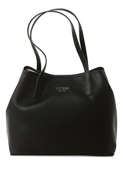 GUESS Torebka damska Kobiety Sztuczna skóra czarny jednolity ze sklepu vangraaf w kategorii Torby Shopper bag - zdjęcie 167342953