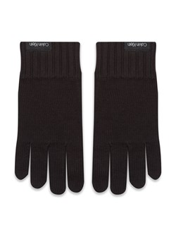 Rękawiczki Męskie Calvin Klein Classic Cotton Rib Gloves K50K511011 Czarny ze sklepu eobuwie.pl w kategorii Rękawiczki męskie - zdjęcie 167357482