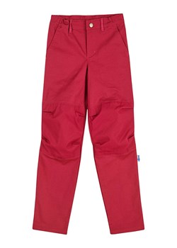 finkid Spodnie funkcyjne &quot;Kikka Canvas&quot; w kolorze czerwonym ze sklepu Limango Polska w kategorii Spodnie dziewczęce - zdjęcie 167357672