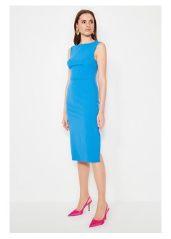 trendyol Sukienka w kolorze niebieskim ze sklepu Limango Polska w kategorii Sukienki - zdjęcie 167357683