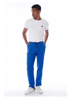 Galvanni Lniane spodnie w kolorze niebieskim ze sklepu Limango Polska w kategorii Spodnie męskie - zdjęcie 167364962