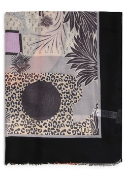 Liu Jo Collection Szalik damski Kobiety czarny wzorzysty ze sklepu vangraaf w kategorii Szaliki i chusty damskie - zdjęcie 167372861