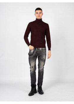 Xagon Man Sweter "Turtleneck" | A22081&ELV18 | Mężczyzna | Bordowy ze sklepu ubierzsie.com w kategorii Swetry męskie - zdjęcie 167375012