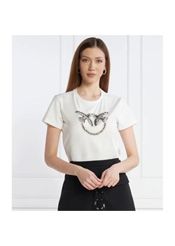 Pinko T-shirt | Regular Fit ze sklepu Gomez Fashion Store w kategorii Bluzki damskie - zdjęcie 167379501