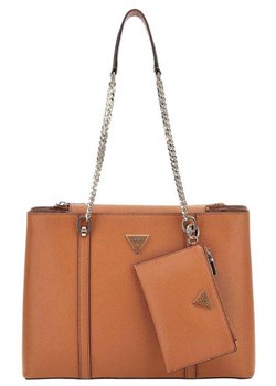 Torebka damska Guess  Czarna GUESS HWEVG8 96823 COGNAC ze sklepu dewear.pl w kategorii Torby Shopper bag - zdjęcie 167386304