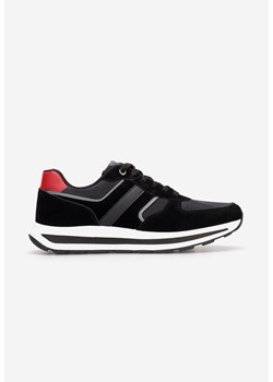 Czarne sneakersy męskie Randall ze sklepu Zapatos w kategorii Buty sportowe męskie - zdjęcie 167390691