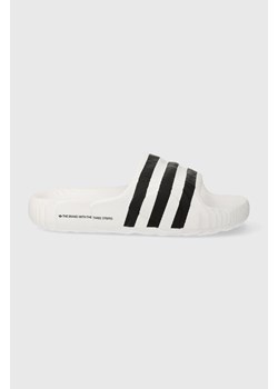 adidas Originals klapki Adilette 22 kolor biały IF3668 ze sklepu PRM w kategorii Klapki męskie - zdjęcie 167391790