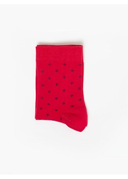 Skarpety damskie bawełniane czerwone Alva 603 ze sklepu Big Star w kategorii Skarpetki damskie - zdjęcie 167392554