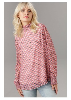 Aniston Bluzka w kolorze jasnoróżowo-brzoskwiniowym ze sklepu Limango Polska w kategorii Bluzki damskie - zdjęcie 167401330