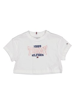 Tommy Hilfiger Koszulka w kolorze białym ze sklepu Limango Polska w kategorii Bluzki dziewczęce - zdjęcie 167401364
