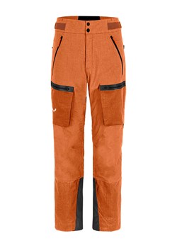Salewa Spodnie narciarskie &quot;Sella 2&quot; w kolorze pomarańczowym ze sklepu Limango Polska w kategorii Spodnie męskie - zdjęcie 167401520