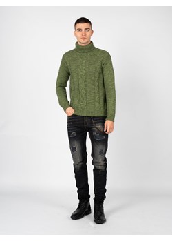 Xagon Sweter | A23081S1010B | Mężczyzna | Zielony ze sklepu ubierzsie.com w kategorii Swetry męskie - zdjęcie 167407692