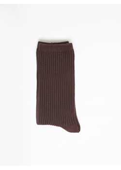 Skarpety damskie bawełniane brązowe Ellenka 804 ze sklepu Big Star w kategorii Skarpetki damskie - zdjęcie 167416400